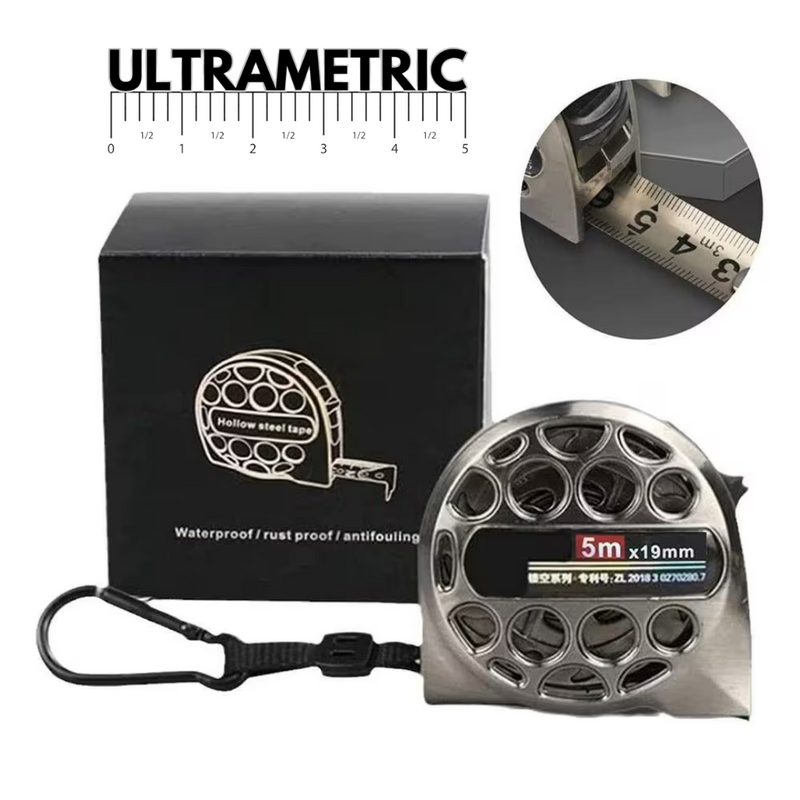 Trena "ULTRAMETRIC" de Aço Inoxidável Ultra Resistente