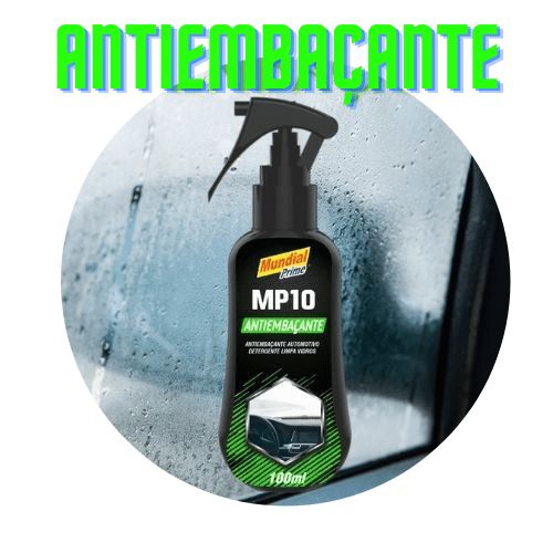 Antiembaçante para VIDROS/CARRO/CASA/VIDRACARIA