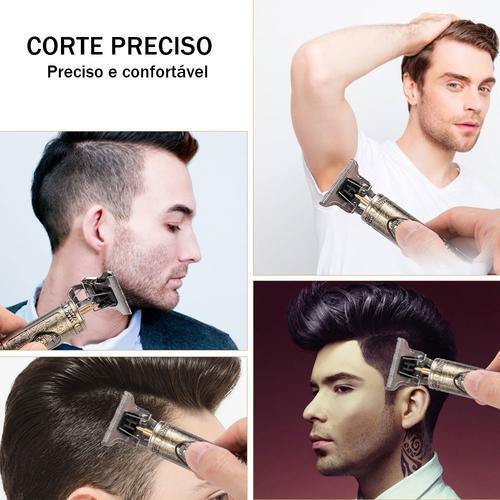 Barbeador Elétrico DragonHair™- Corta Cabelo e Barba - Loja Compre Mais